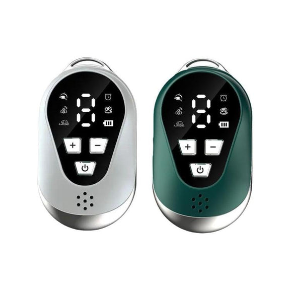 SM-1028 LCD Display CES Low-frequency Pulse Smart Handheld Music Sleep Instrument(Green)