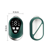 SM-1028 LCD Display CES Low-frequency Pulse Smart Handheld Music Sleep Instrument(Green)