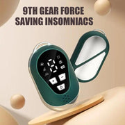 SM-1028 LCD Display CES Low-frequency Pulse Smart Handheld Music Sleep Instrument(Green)