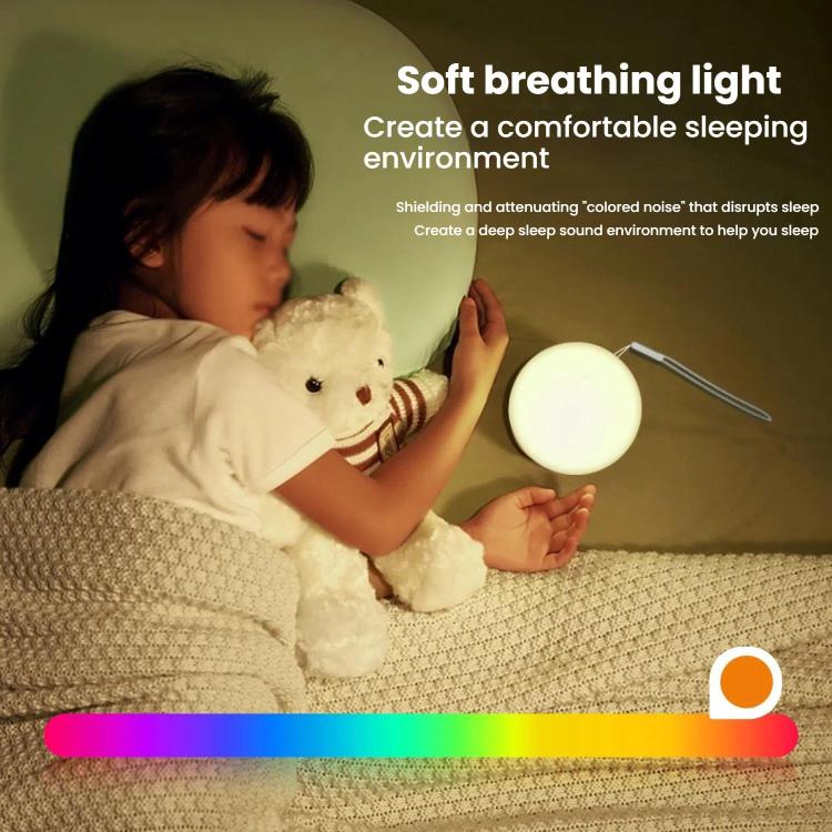 HE-B003 Portable Soothing Baby White Noise Night Light Sleep Instrument(English Packaging) - free shipping - PMC TechLife - Order now!