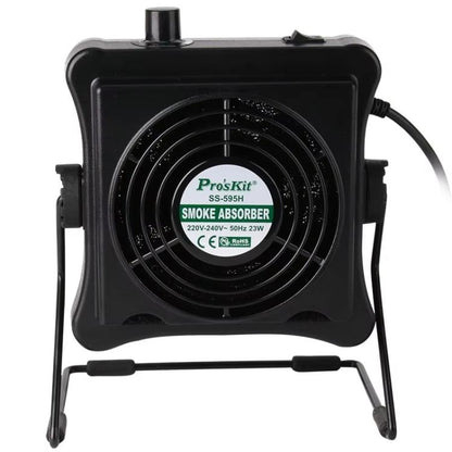 ProsKit SS-595H  Soldering Fume Extractor With Blowing/Suction, Adjustable Wall/Desk Mount - - free shipping - PMC Jewellery - Order now!