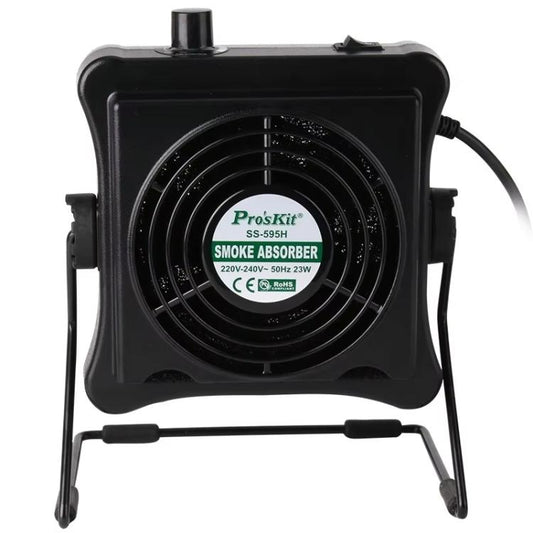 ProsKit SS-595H  Soldering Fume Extractor With Blowing/Suction, Adjustable Wall/Desk Mount - - free shipping - PMC Jewellery - Order now!