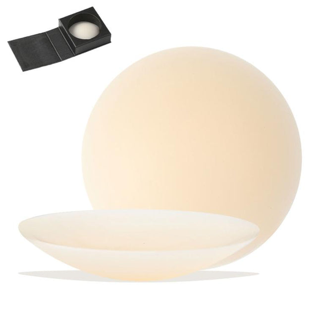 Anti-Bump Ultra-Thin Breathable Silicone Self-Adhesive Invisible Breast Stickers, Size: 8CM White Skin(Magnet Box)