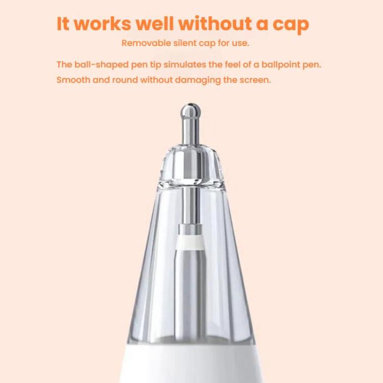 For Xiaomi Smart Pen 2nd Gen Replacement Tip Damped Needle-tip Pen Nib With 1 Circle Pen Tip Cap White - Pencil Accessories by PMc TechLife | Online Shopping South Africa | PMc TechLife | Buy Now Pay Later Mobicred