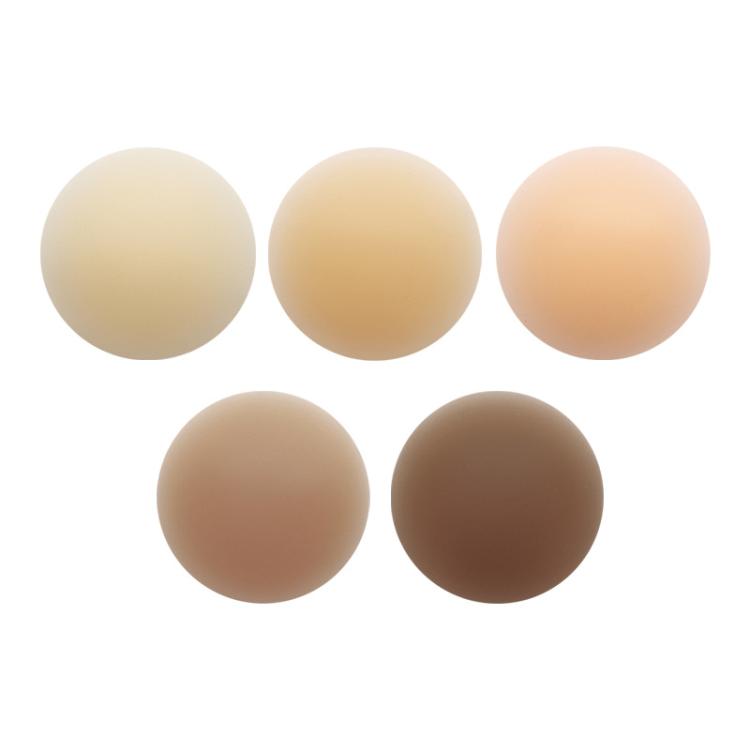 Ultra-thin Invisible Anti-bump Silicone Breast Stickers, Size: 8cm(Fair skin)