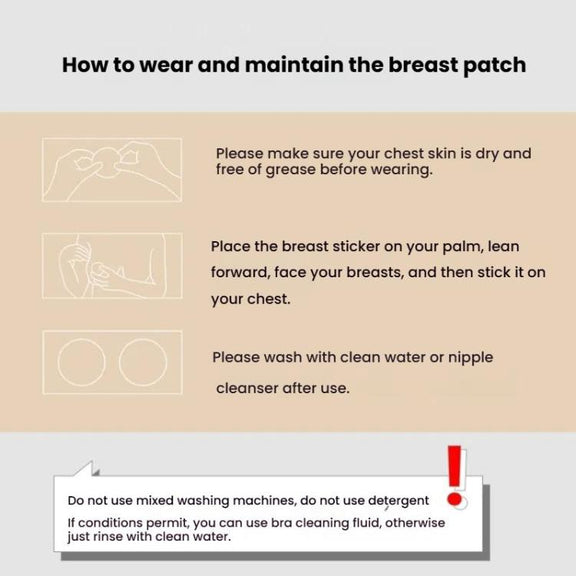 Ultra-thin Invisible Anti-bump Silicone Breast Stickers, Size: 8cm(Dark brown)