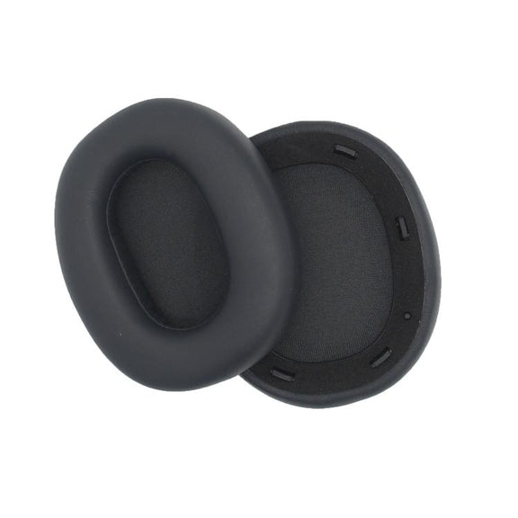 For Edifier W830NB 1pair Bluetooth Headset Leather Sponge Cover Earmuffs(Gray)