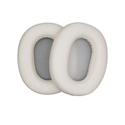 For Edifier W830NB 1pair Bluetooth Headset Leather Sponge Cover Earmuffs(White)
