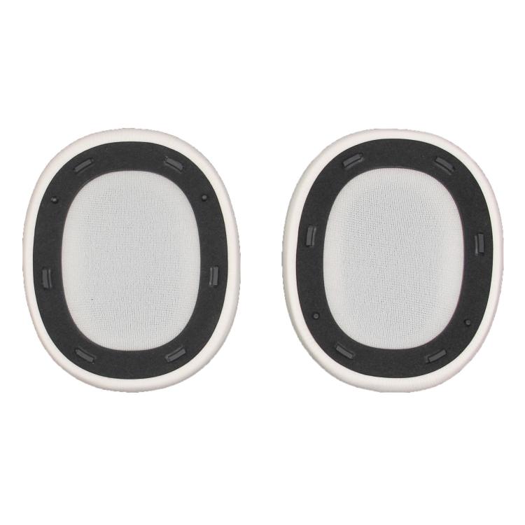 For Edifier W830NB 1pair Bluetooth Headset Leather Sponge Cover Earmuffs(White) - Earmuff & Pad by PMc TechLife | Online Shopping South Africa | PMc TechLife | Buy Now Pay Later Mobicred