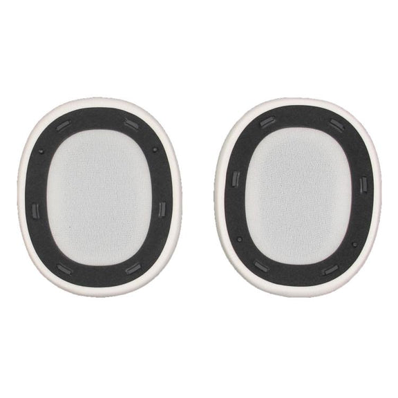 For Edifier W830NB 1pair Bluetooth Headset Leather Sponge Cover Earmuffs(White)