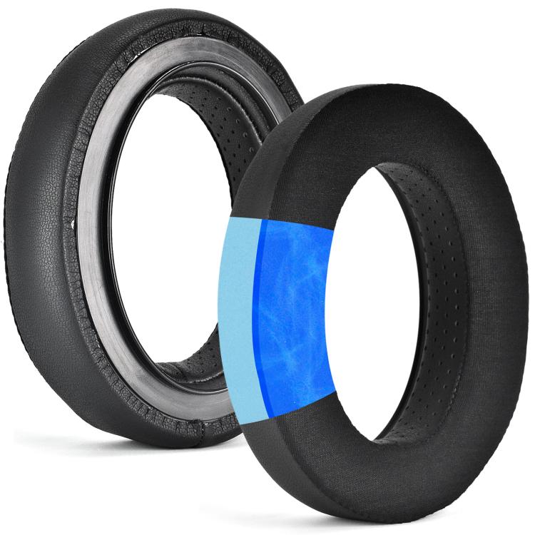 1pair Ice Feeling Earpads For Sennheiser HD650, HD660 S, HD600, HD580, HD565, HD545, HD535 Replacement Earmuffs(Black) - Earmuff & Pad by PMc TechLife | Online Shopping South Africa | PMc TechLife | Buy Now Pay Later Mobicred