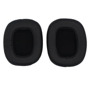 1pair Headphones Sponge Earmuffs Headset Cover For Edifier HECATE G5 / G50 / G35(Black Leather)