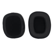 1pair Headphones Sponge Earmuffs Headset Cover For Edifier HECATE G5 / G50 / G35(Black Leather)