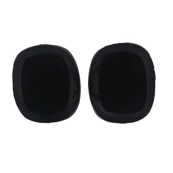 1pair Headphones Sponge Earmuffs Headset Cover For Edifier HECATE G5 / G50 / G35(Black Leather)