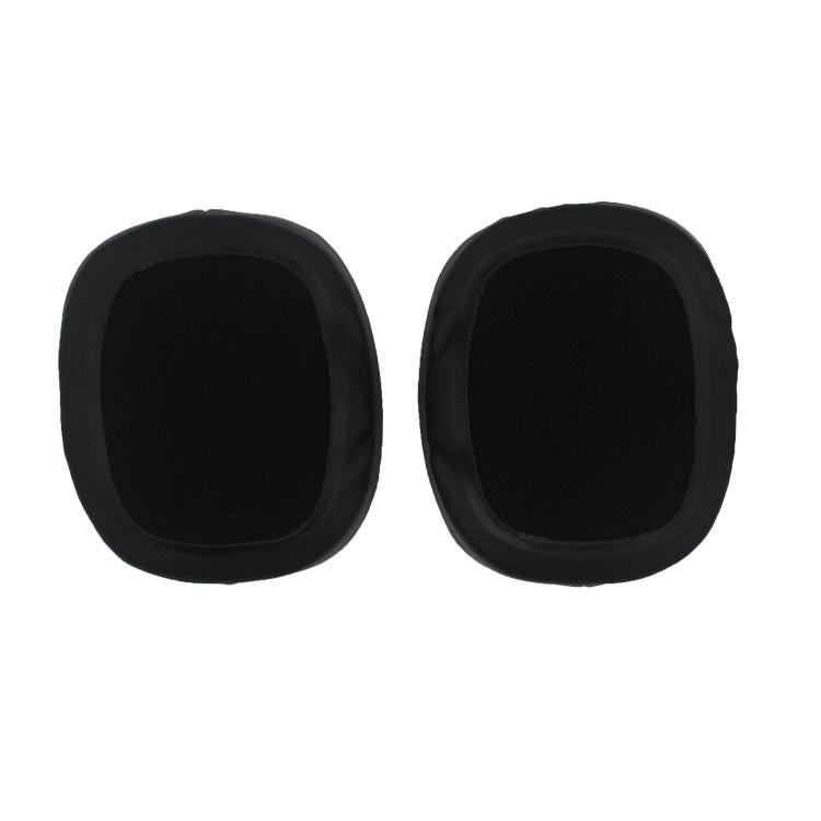 1pair Headphones Sponge Earmuffs Headset Cover For Edifier HECATE G5 / G50 / G35(Black Leather)