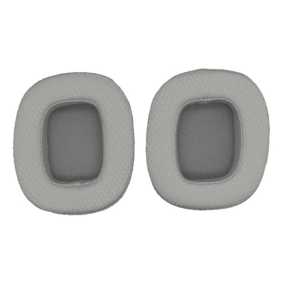 1pair Headphones Sponge Earmuffs Headset Cover For Edifier HECATE G5 / G50 / G35(Gray Mesh)