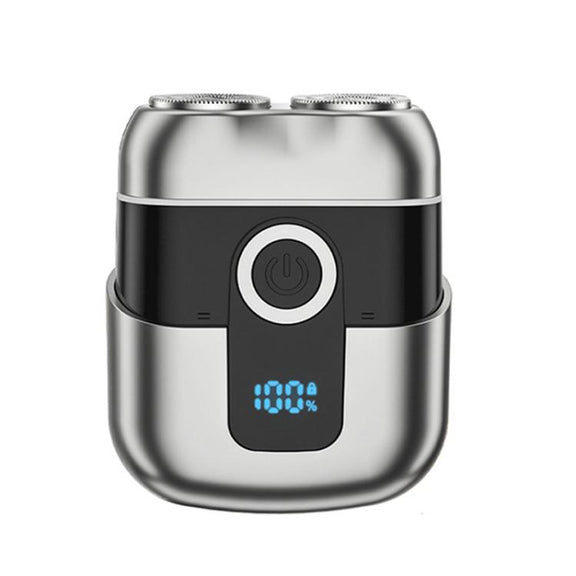 Portable Mini Dual Head Electric Shaver for Men