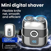 Portable Mini Dual Head Electric Shaver for Men