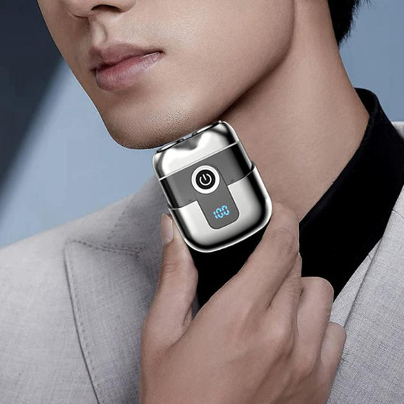Portable Mini Dual Head Electric Shaver for Men