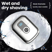 Portable Mini Dual Head Electric Shaver for Men