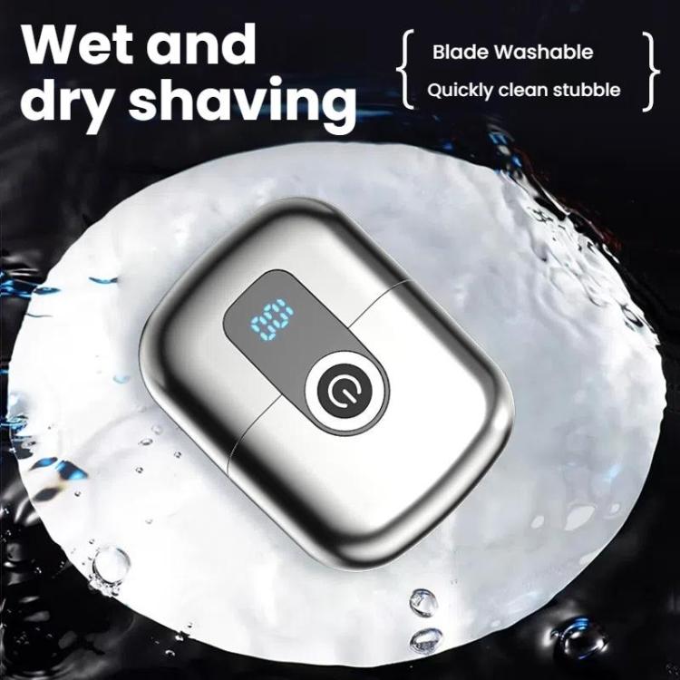 Portable Mini Dual Head Electric Shaver for Men