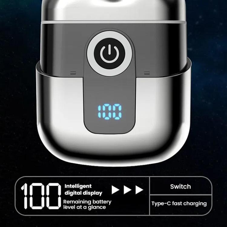 Portable Mini Dual Head Electric Shaver for Men