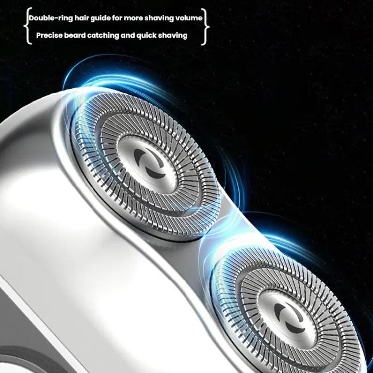 Portable Mini Dual Head Electric Shaver for Men