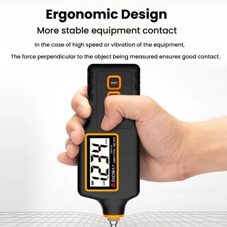 SNDWAY SW-63A Digital Vibrometer Motor Fault Detector Mechanical Vibration Measurement - free shipping - PMc TechLife - Order now!