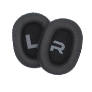 For Somic G936N / G936Pro Commander 1pair Headphones Earmuffs Sponge Covers(Black Leather)