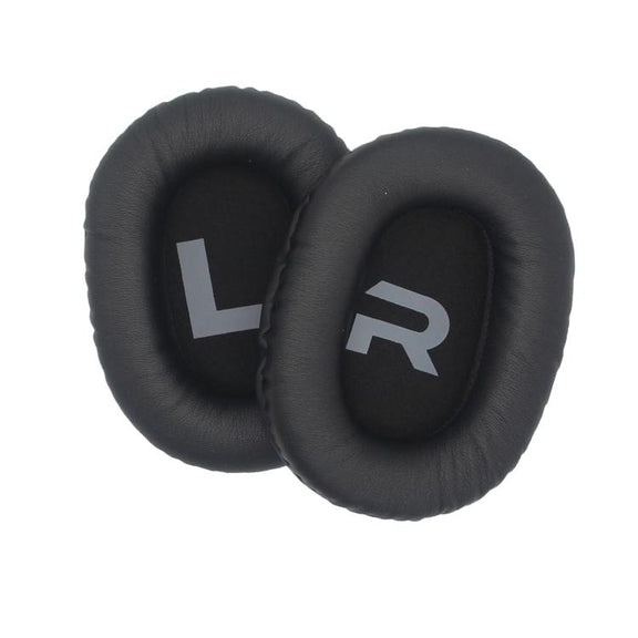 For Somic G936N / G936Pro Commander 1pair Headphones Earmuffs Sponge Covers(Black Leather)