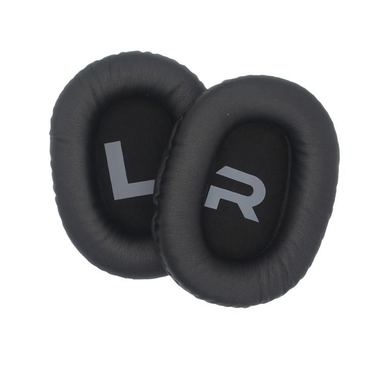 For Somic G936N / G936Pro Commander 1pair Headphones Earmuffs Sponge Covers(Black Leather)