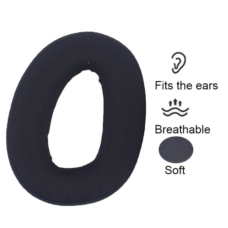 For EPOS H3 / H3 Pro 1pair Headphones Ear Covers Earmuffs, Color: Gray Gel