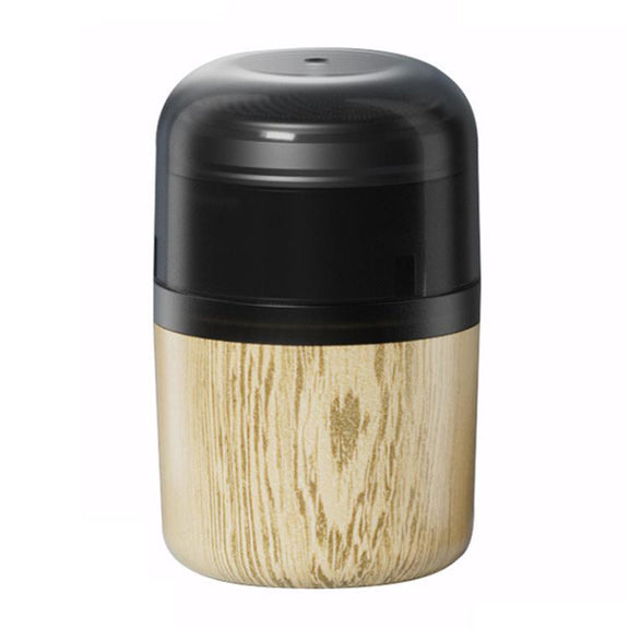 Wood Grain Electric Shaver Rechargeable Men Shaver with 6 Stainless Steel Blades, Water-resistant Washable Head & High-Power Motor for Smooth Shaving 2207