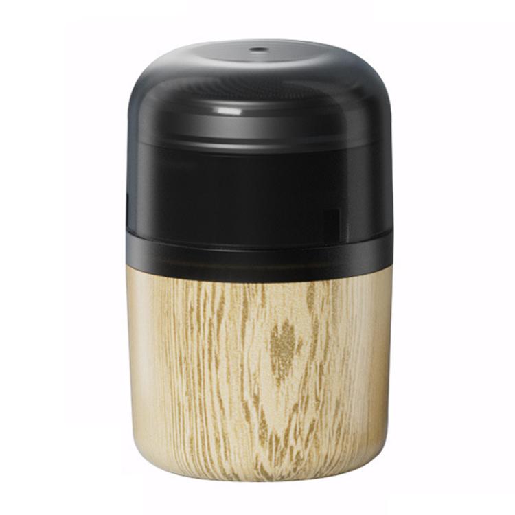 Wood Grain Electric Shaver Rechargeable Men Shaver with 6 Stainless Steel Blades, Water-resistant Washable Head & High-Power Motor for Smooth Shaving 2207