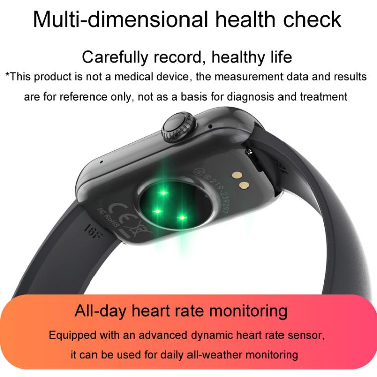 QS50 1.47inch TFT Screen Smart Wristband Support Bluetooth Calling / Oxygen Detection / Sleep Detection / Heart Rate Detection(Black) - free shipping - PMC TechLife - Order now!
