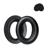 2pcs For Sennheiser HD545 / HD565 / HD580 / HD600 / HD650 Earphone Cover Sponge Earmuffs With Tuning Foam, Material: Protein Leather