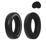 2pcs For Sennheiser HD545 / HD565 / HD580 / HD600 / HD650 Earphone Cover Sponge Earmuffs With Tuning Foam, Material: Lambskin+Gold Velvet-Patchwork