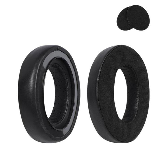 2pcs For Sennheiser HD545 / HD565 / HD580 / HD600 / HD650 Earphone Cover Sponge Earmuffs With Tuning Foam, Material: Lambskin+Gold Velvet-Patchwork