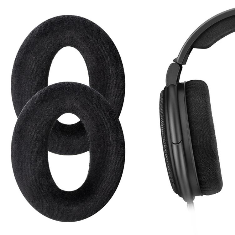 2pcs For Sennheiser HD545 / HD565 / HD580 / HD600 / HD650 Earphone Cover Sponge Earmuffs With Tuning Foam, Material: Lambskin Perforated-Patchwork