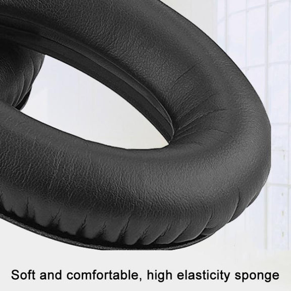 2pcs For Sennheiser HD545 / HD565 / HD580 / HD600 / HD650 Earphone Cover Sponge Earmuffs With Tuning Foam, Material: Lambskin Perforated-Patchwork