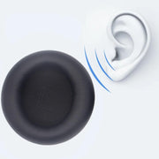 For Alienware AW920H 1pair Headphones Leather Cover Sponge Cover Earmuffs(Black)