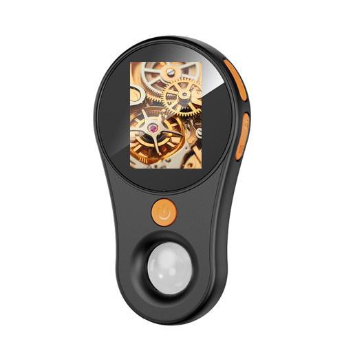 Portable Inspection Jewelry Painting Repair Optical Microscope Mini Primary Secondary Students Experiment Science Apparatus, Style: Black