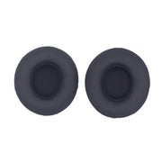 For Beats Solo 4 1pair Headphone Leather Cover Earmuffs Sponge Cover(Black)