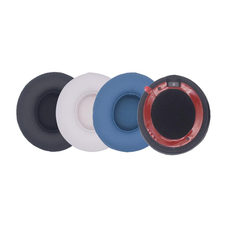 For Beats Solo 4 1pair Headphone Leather Cover Earmuffs Sponge Cover(Black) - free shipping - PMc TechLife - Order now!