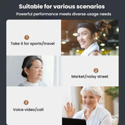 Hearing Aid Sound Amplifier Elderly Noise Reduction Sound Collector Hearing Aid Accessories(Battery Model)