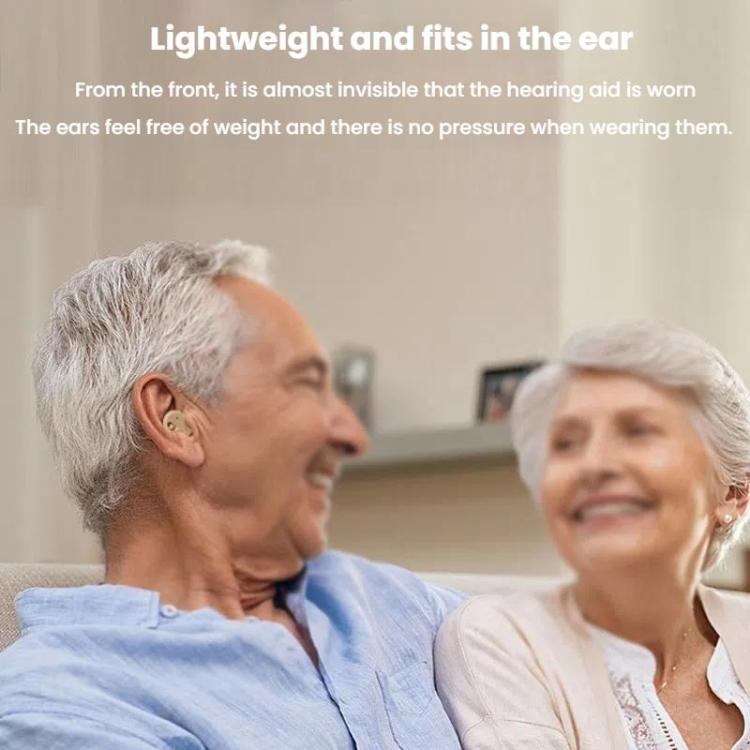 Hearing Aid Sound Amplifier Elderly Noise Reduction Sound Collector Hearing Aid Accessories(Battery Model)