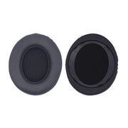 For Philips SHP9500 1pair Headphones Sponge Cover Earmuffs, Color: Black Leather