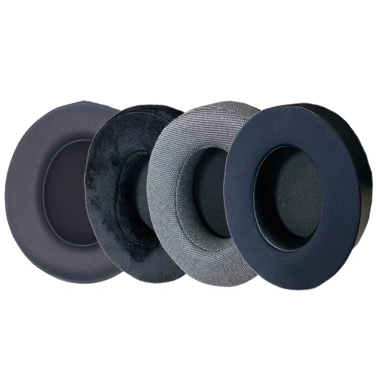 For Philips SHP9500 1pair Headphones Sponge Cover Earmuffs, Color: Gray Cotton Linen
