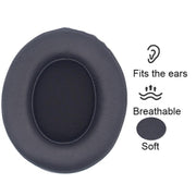 For Philips SHP9500 1pair Headphones Sponge Cover Earmuffs, Color: Gray Cotton Linen