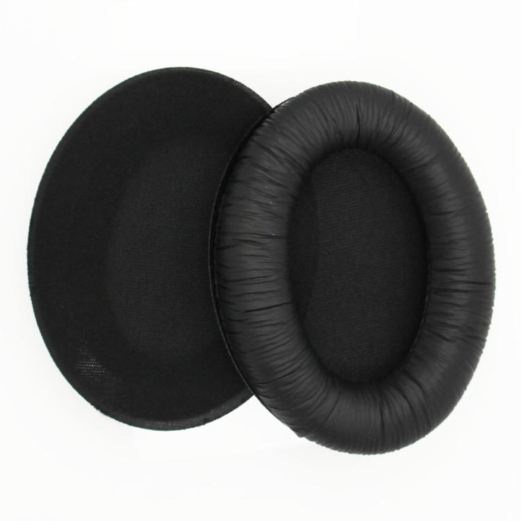 1pair Headphones Sponge Cover Earmuffs For Sennheiser HD418 / 429 / 439 / 449, Color: Protein Leather